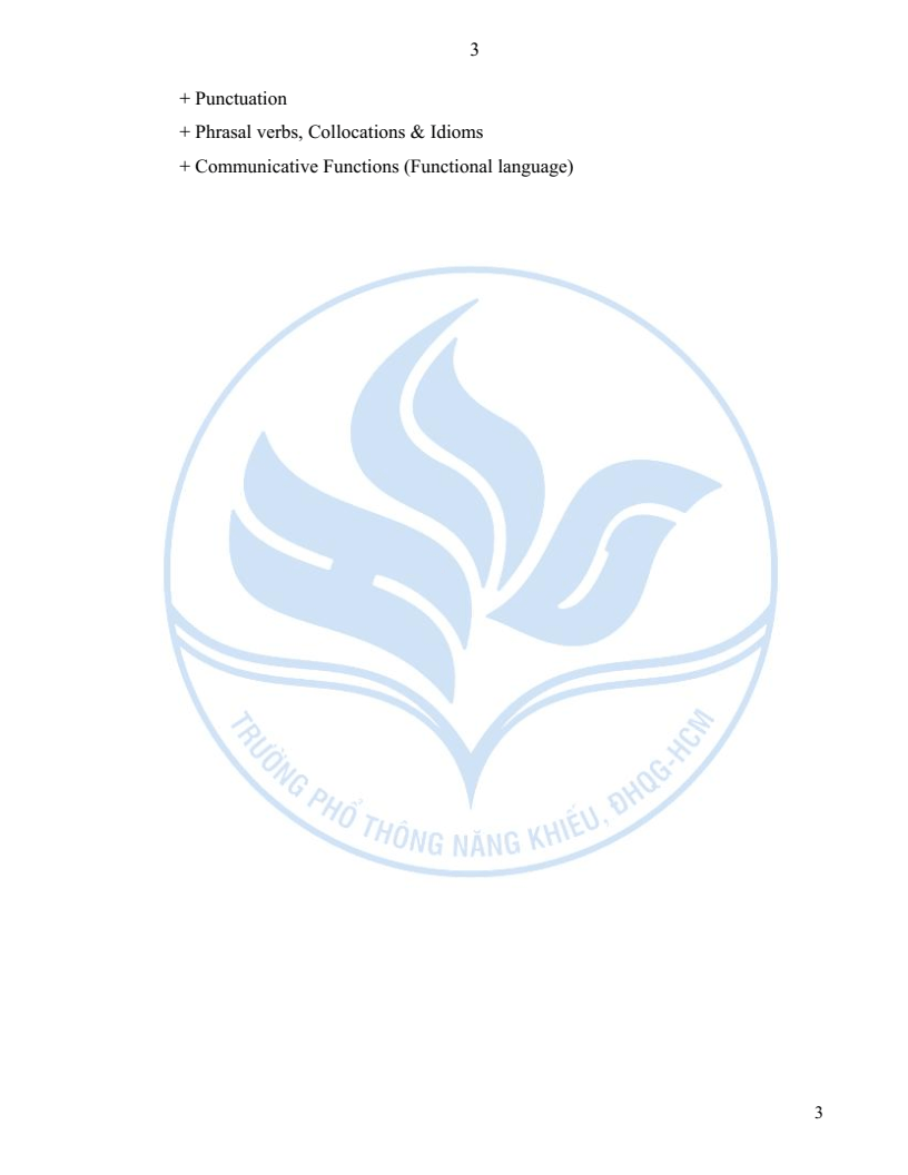 Đề minh họa Chuyên Tiếng Anh vào lớp 10 trường Phổ thông Năng khiếu 2026