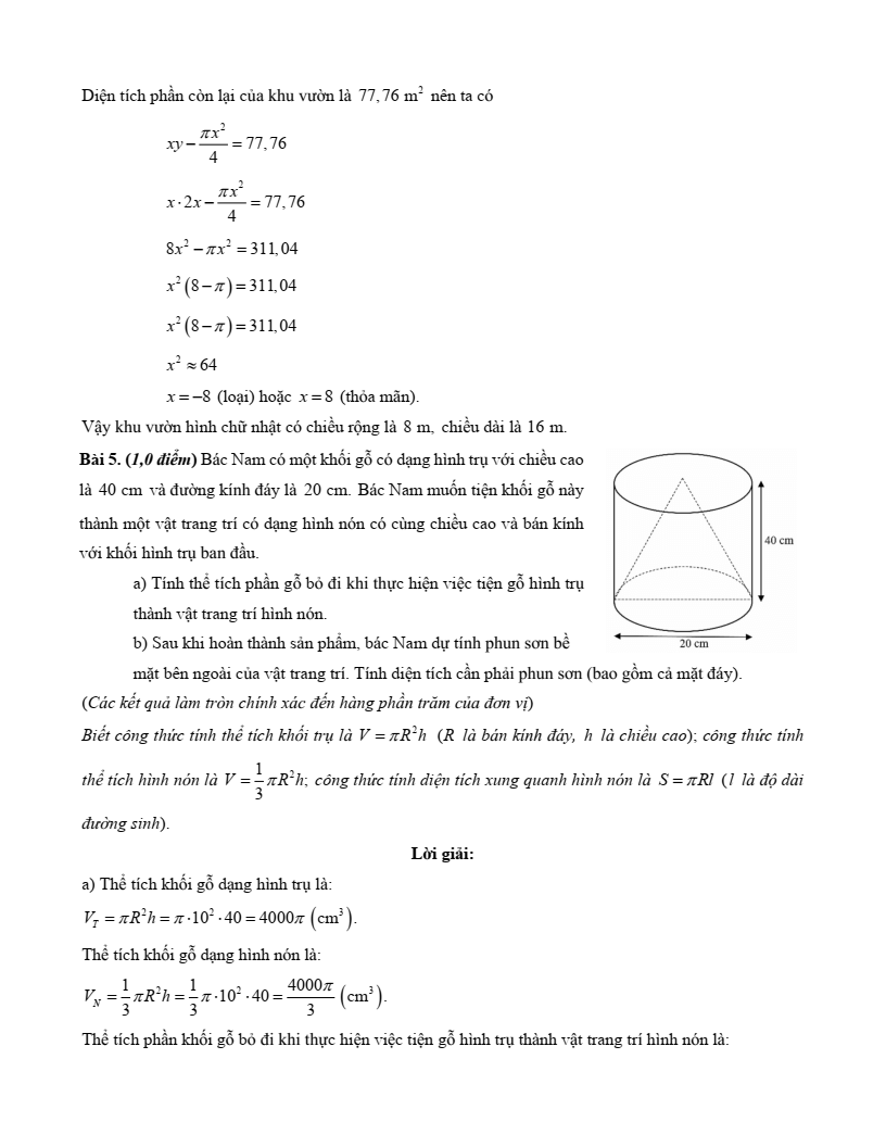 Đề minh họa Toán vào lớp 10 Tp.HCM năm 2026