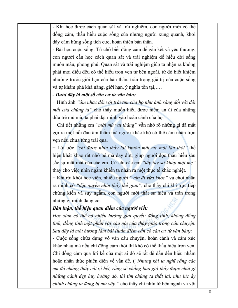 Đề minh họa vào lớp 10 trường Phổ thông Năng khiếu môn Ngữ văn (không Chuyên) 2026