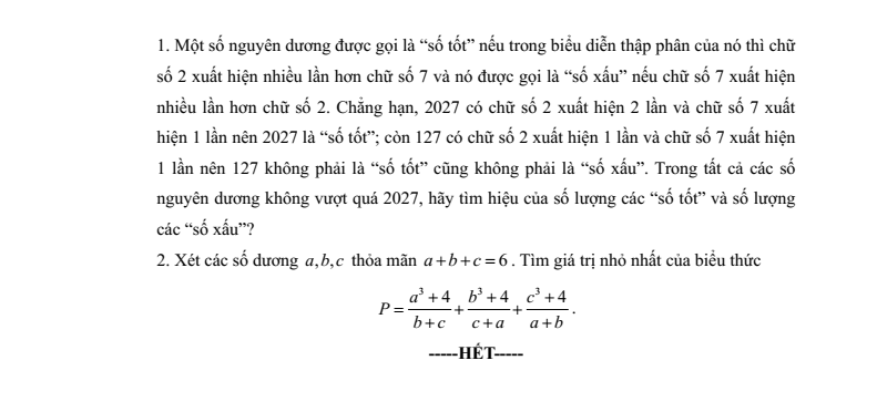 Đề tuyển sinh vào lớp 10 Toán (Chuyên) Gia Lai năm 2026