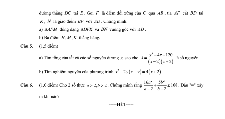 Đề tuyển sinh vào lớp 10 Toán (Chuyên) Vĩnh Long năm 2026