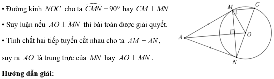 (Ôn thi Toán vào 10) Chứng minh quan hệ song song
