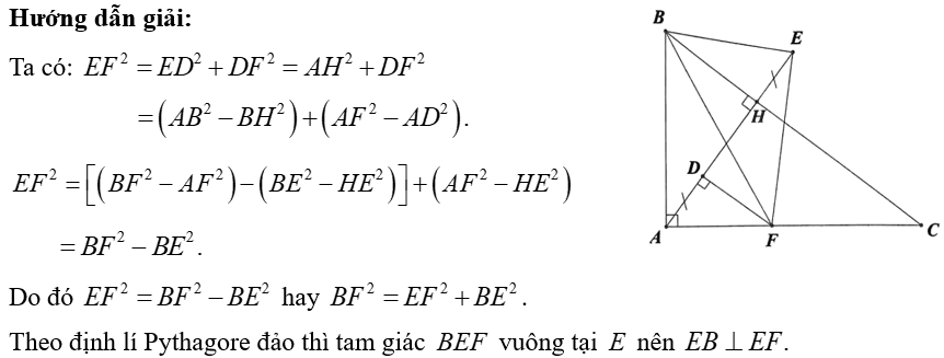 (Ôn thi Toán vào 10) Chứng minh vuông góc