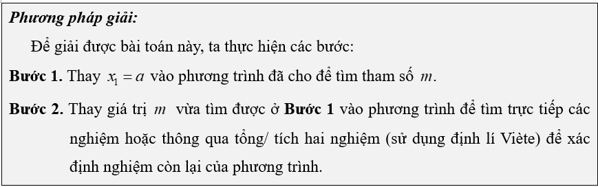 (Ôn thi Toán vào 10) Định lí Viète và ứng dụng
