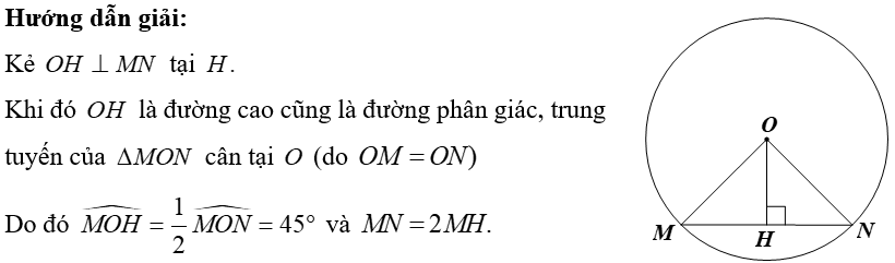 (Ôn thi Toán vào 10) Độ dài cung tròn, diện tích hình quạt tròn, diện tích hình vành khuyên