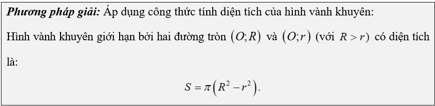(Ôn thi Toán vào 10) Độ dài cung tròn, diện tích hình quạt tròn, diện tích hình vành khuyên