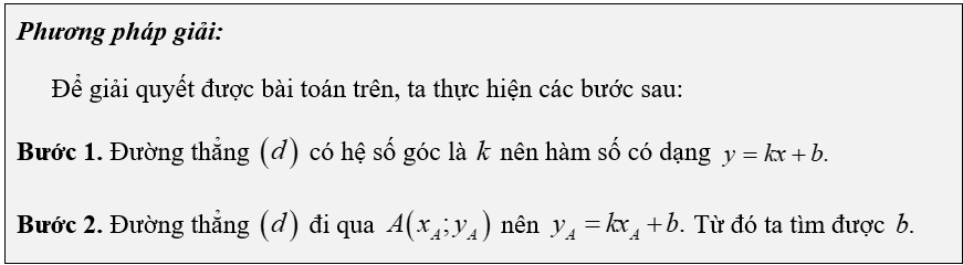 (Ôn thi Toán vào 10) Hàm số bậc nhất và đồ thị