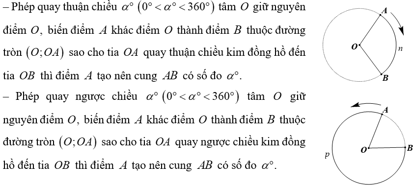 (Ôn thi Toán vào 10) Phép quay