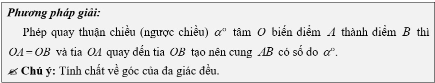(Ôn thi Toán vào 10) Phép quay