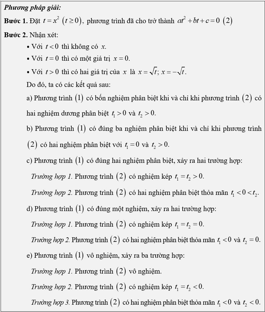 (Ôn thi Toán vào 10) Phương trình chứa tham số