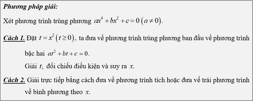 (Ôn thi Toán vào 10) Phương trình không chứa tham số