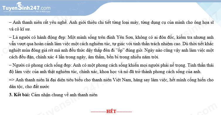 Đề thi vào 10 Văn Hải Phòng năm 2024 (chính thức)