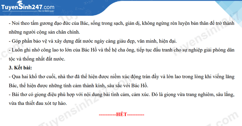 Đề thi vào 10 Văn Lào Cai năm 2024 (chính thức)