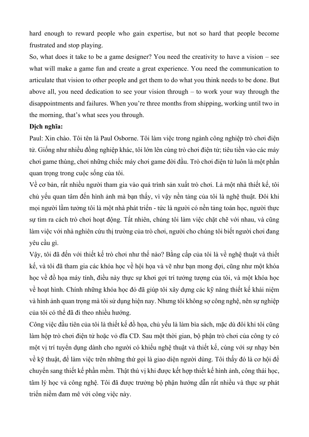 Đề minh họa Tiếng Anh vào lớp 10 Phú Thọ (Chuyên) năm 2026