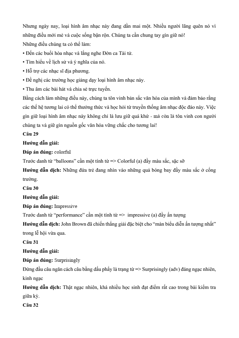 Đề minh họa Tiếng Anh vào lớp 10 Tp.HCM năm 2026