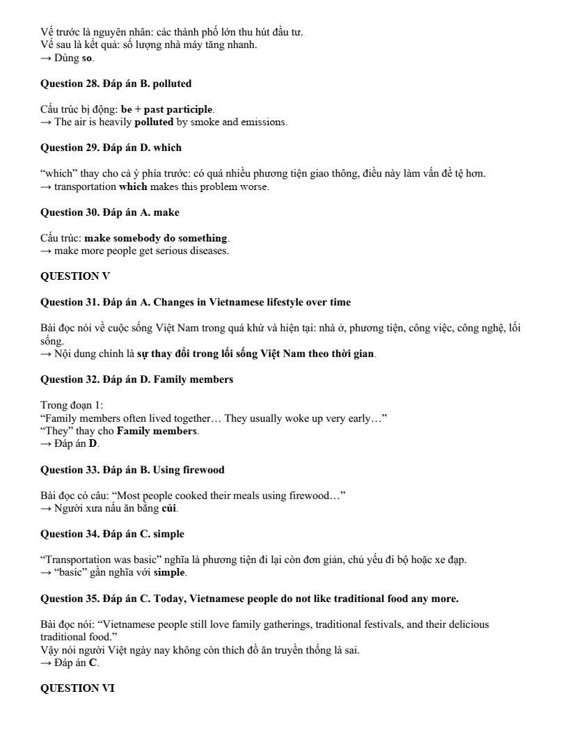 Giải Đề tuyển sinh vào lớp 10 Tiếng Anh Lai Châu năm 2026
