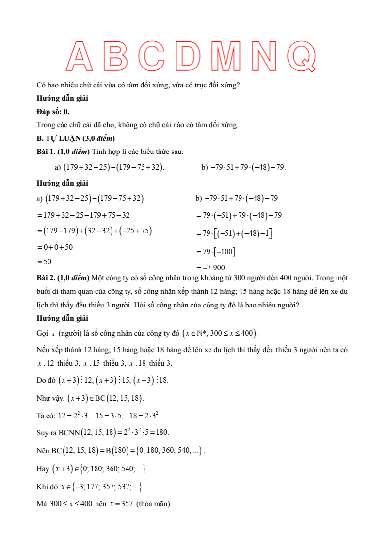 25 Đề thi Cuối kì 1 Toán 6 Cánh diều năm 2025 (có đáp án)