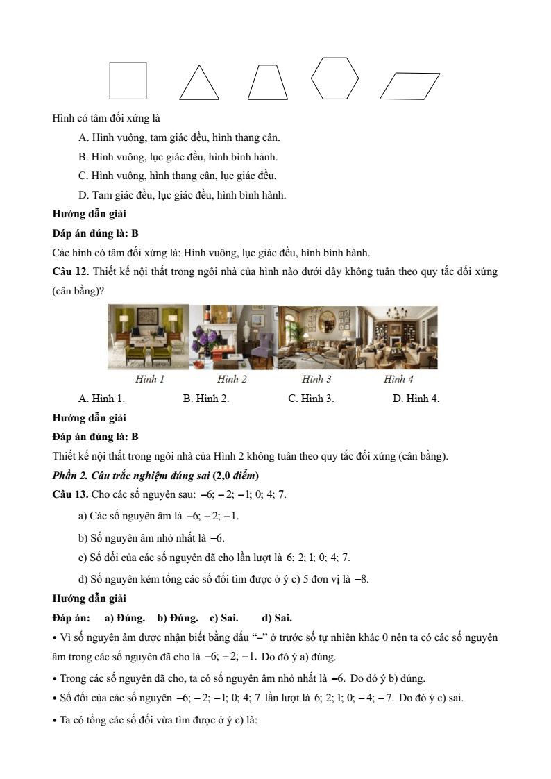 26 Đề thi Cuối kì 1 Toán 6 Kết nối tri thức năm 2025 (có đáp án)