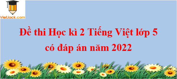 Đề thi Học kì 2 Tiếng Việt lớp 5 có đáp án năm 2023 (10 đề)
