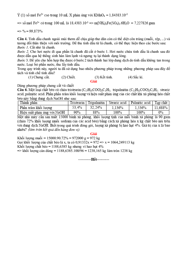 Đề thi học sinh giỏi Hóa học 12 Cụm 09 trường THPT (Phú Thọ) năm 2025-2026