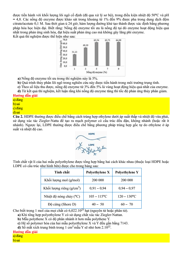 Đề thi học sinh giỏi Hóa học 12 Cụm các trường THPT (Hải Phòng) năm 2025-2026