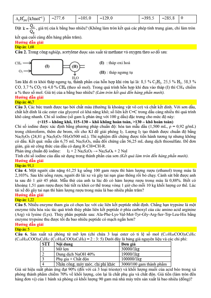 Đề thi học sinh giỏi Hóa học 12 Cụm các trường THPT (Hải Phòng) năm 2025-2026