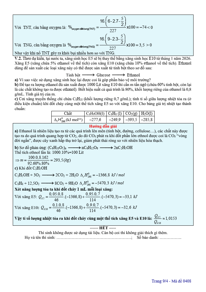 Đề thi học sinh giỏi Hóa học 12 Liên trường THPT (Nghệ An) năm 2025-2026