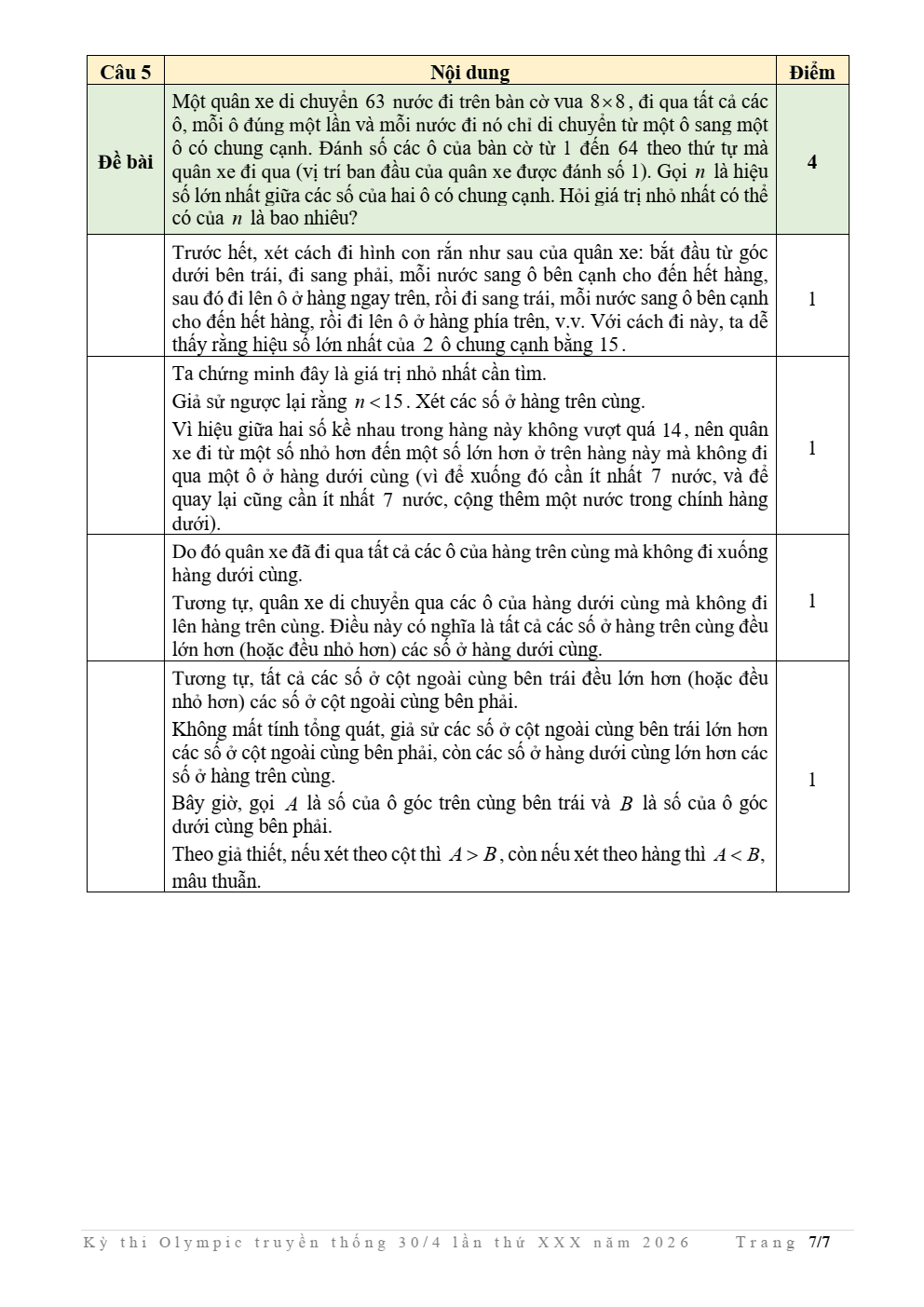 Đề thi học sinh giỏi Toán 10 trường chuyên Lê Hồng Phong (TP Hồ Chí Minh) năm 2025-2026