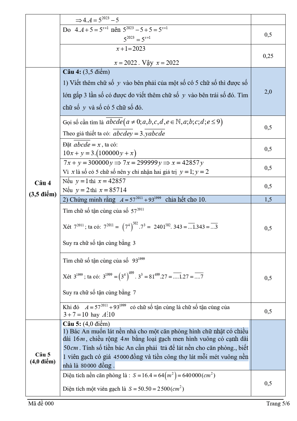 Đề thi học sinh giỏi Toán 6 trường THCS TT Đồi Ngô (Bắc Ninh) năm 2025-2026