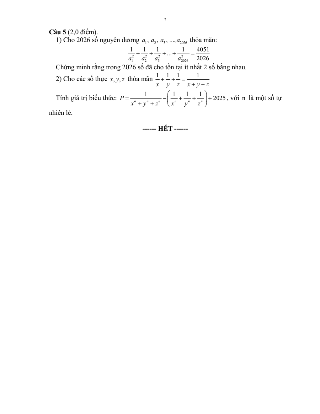 Đề thi học sinh giỏi Toán 7 cụm các trường THCS số 34 (Ninh Bình) năm 2025-2026