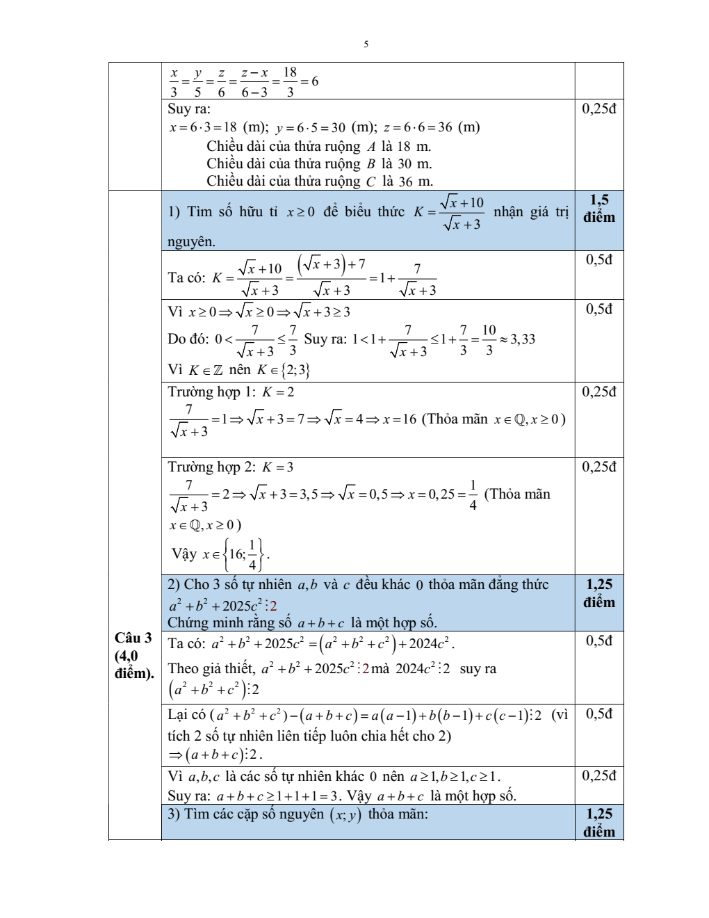 Đề thi học sinh giỏi Toán 7 cụm các trường THCS số 34 (Ninh Bình) năm 2025-2026