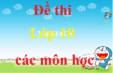 đề thi giữa kì 2 văn 10
