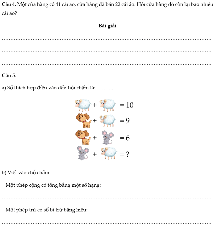20+ Đề thi Toán lớp 2 Học kì 1 Cánh diều năm 2025 tải nhiều nhất