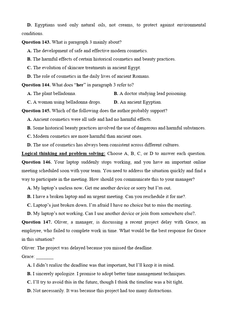 10+ Đề thi ĐGNL Bộ Quốc phòng phần Tiếng Anh (có lời giải)