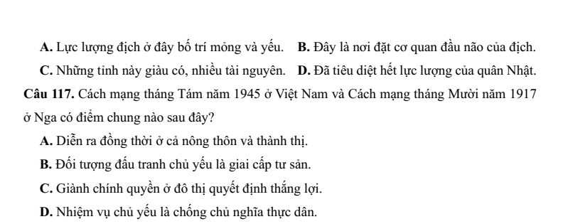 30+ Đề thi ĐGNL ĐHQG TP.HCM VACT môn Lịch Sử (có lời giải)