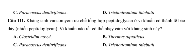 30+ Đề thi ĐGNL ĐHQG TP.HCM VACT môn Sinh học (có lời giải)