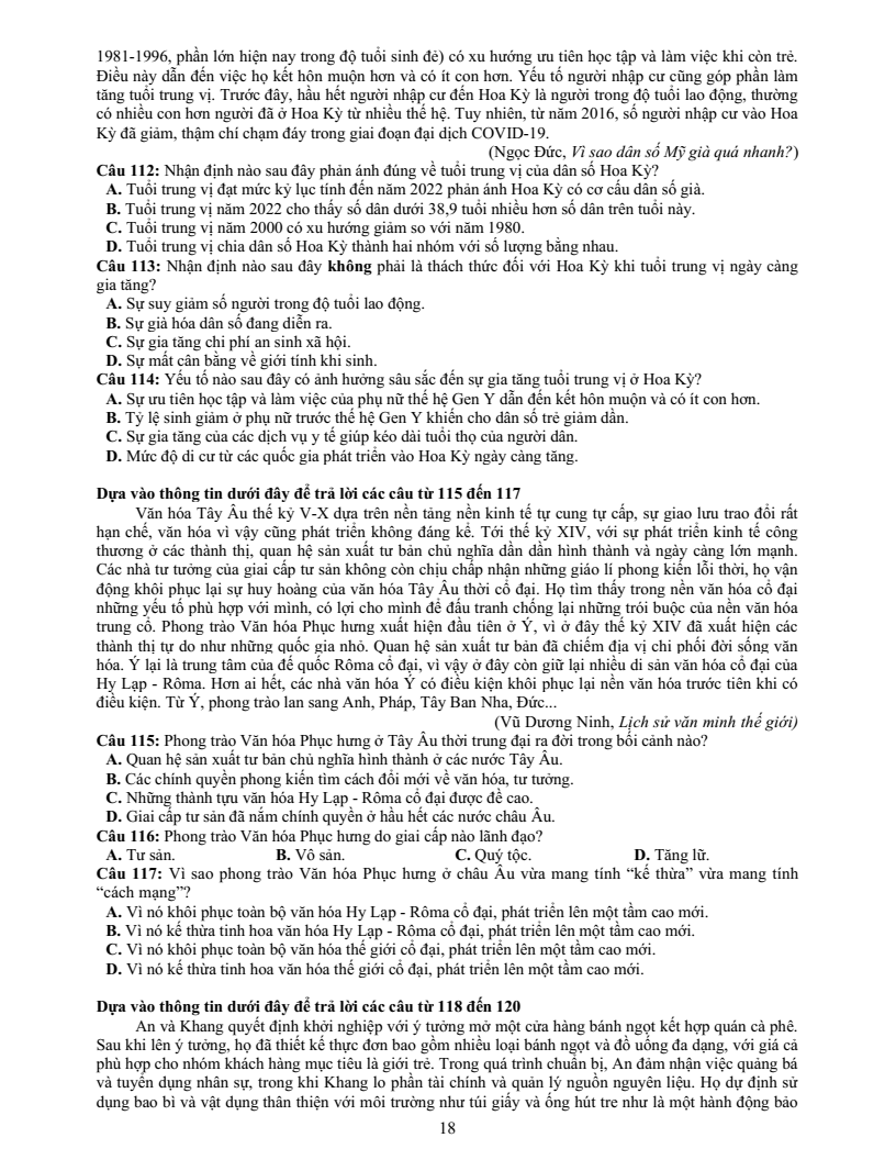 Đề thi mẫu ĐGNL ĐHQG Tp.HCM năm 2026