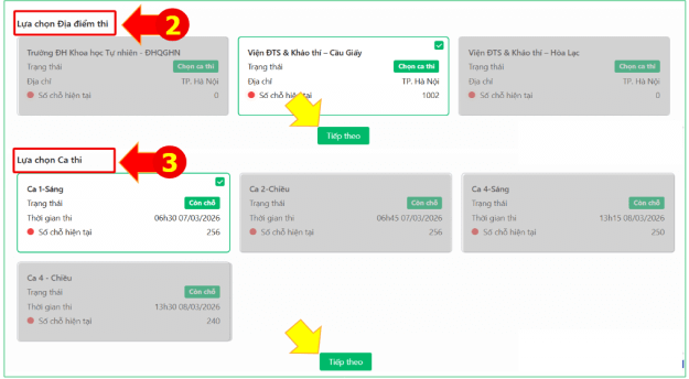 Hướng dẫn chi tiết đăng ký dự thi Đánh giá năng lực Đại học Quốc gia Hà Nội 2026
