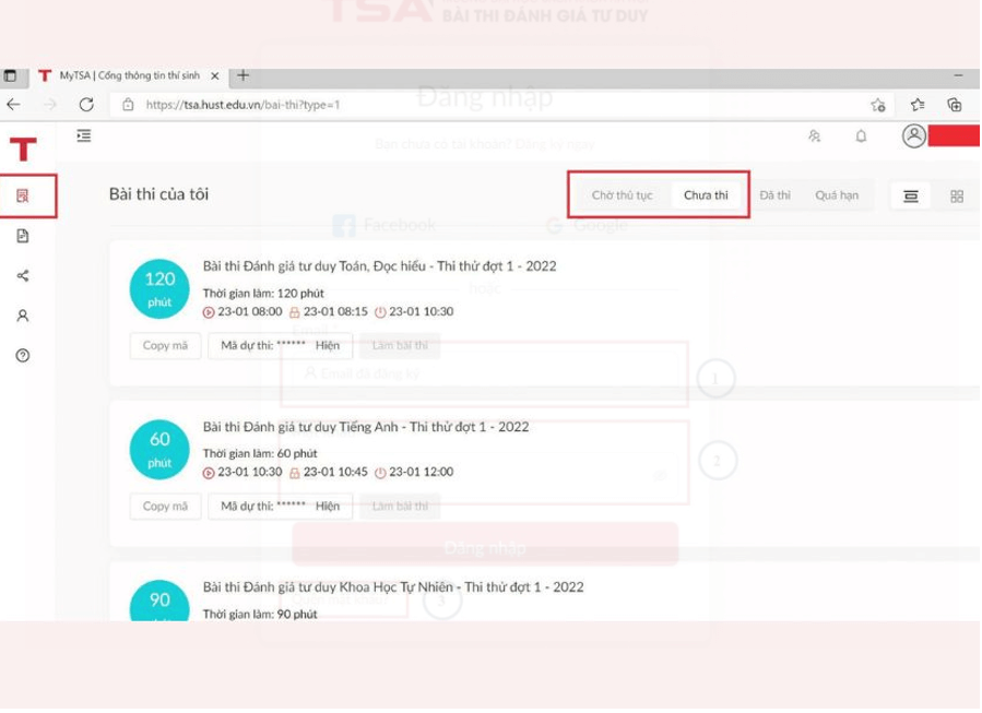 Hướng dẫn thi Đánh giá tư duy online năm 2026 và bí kíp đạt điểm cao