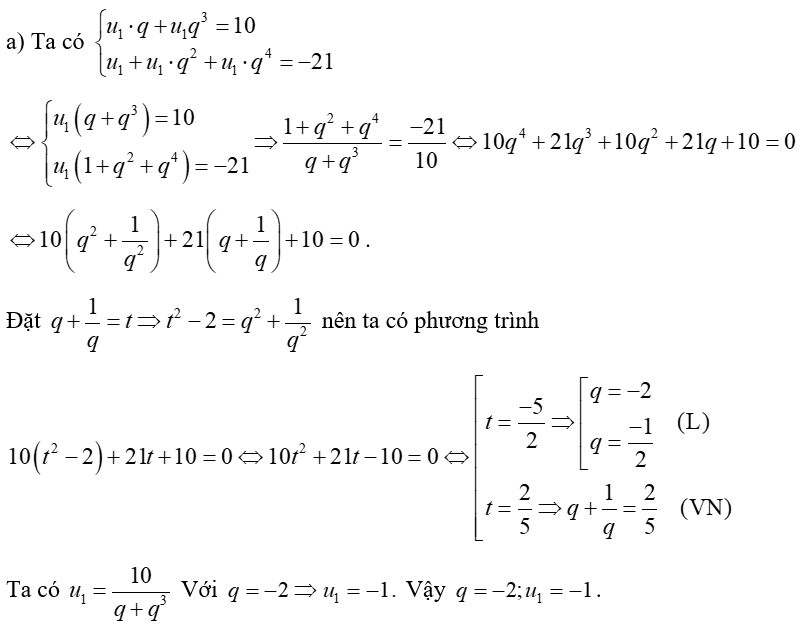 (Ôn thi ĐGNL, ĐGTD) Cấp số nhân