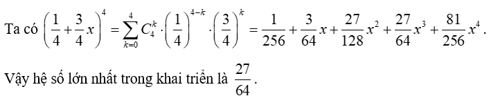 (Ôn thi ĐGNL, ĐGTD) Nhị thức newton