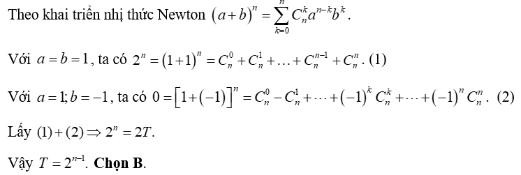 (Ôn thi ĐGNL, ĐGTD) Nhị thức newton