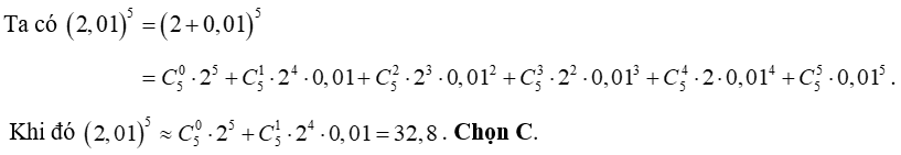 (Ôn thi ĐGNL, ĐGTD) Nhị thức newton