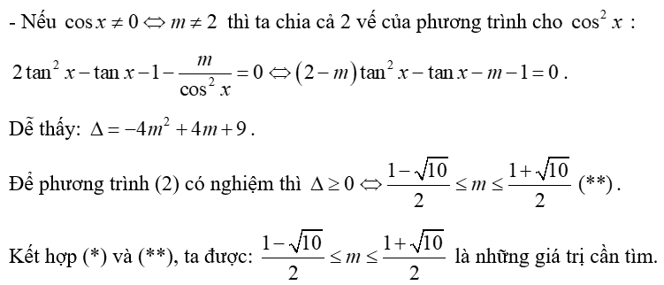 (Ôn thi ĐGNL, ĐGTD) Phương trình đưa về phương trình lượng giác cơ bản