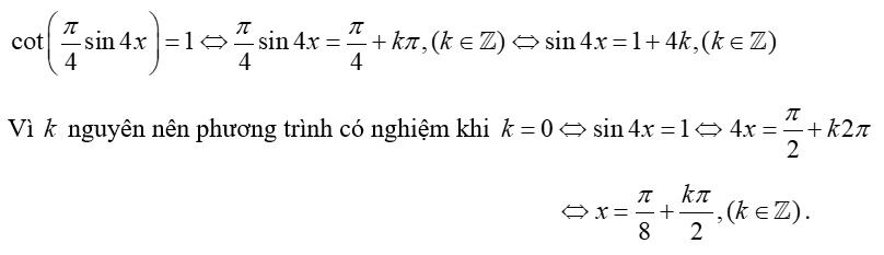 (Ôn thi ĐGNL, ĐGTD) Phương trình lượng giác cơ bản