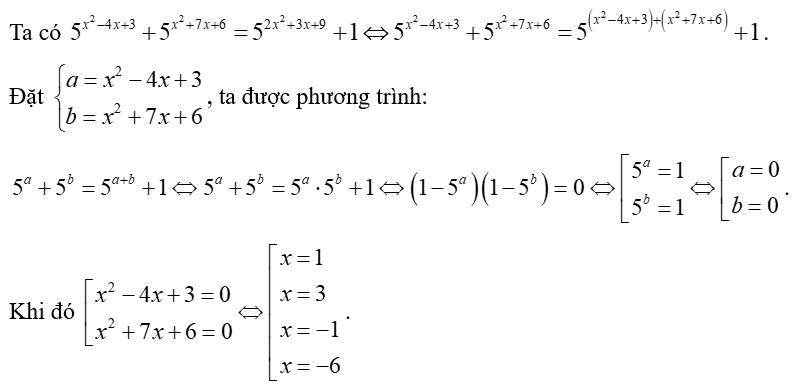 (Ôn thi ĐGNL, ĐGTD) Phương trình mũ, phương trình logarit
