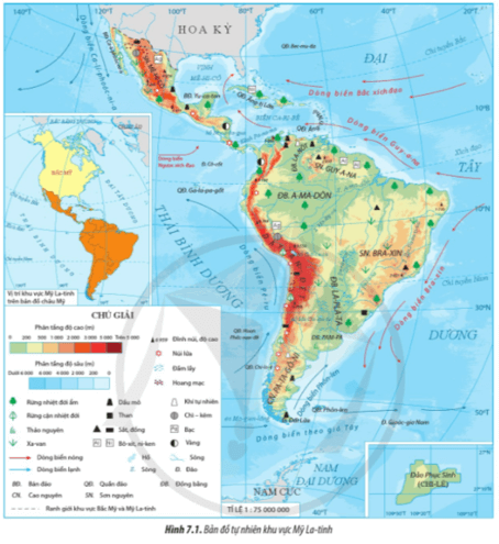 Xác định phạm vi lãnh thổ của khu vực Mỹ La-tinh (ảnh 1)