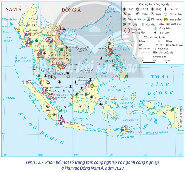 Lý thuyết Địa Lí 11 Chân trời sáng tạo Bài 12: Tự nhiên, dân cư, xã hội và kinh tế Đông Nam Á