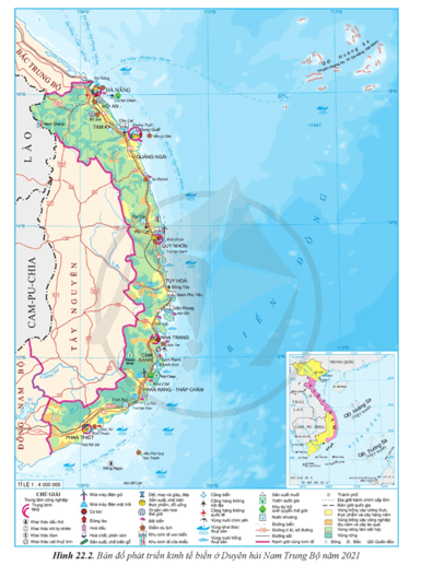 Lý thuyết Địa Lí 12 Cánh diều Bài 22: Phát triển kinh tế biển ở Duyên hải Nam Trung Bộ