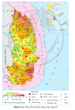 Lý thuyết Địa Lí 12 Cánh diều Bài 23: Khai thác thế mạnh để phát triển kinh tế ở Tây Nguyên